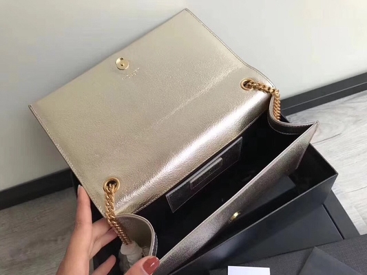 Sac de WOC de Saint Laurent YVES SAINT LAURENT de polyester de sangles réglables avec de l'argent de fermeture de tirette