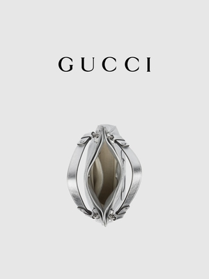 Gucci Blondie petit Tote Bag Luxury Silver White a stigmatisé des dames sac à main