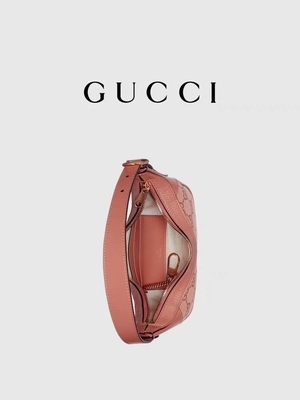 Doublure de toile de petit de rose de Branded Shoulder Bag Gucci Ophidia de concepteur de GG coton de toile