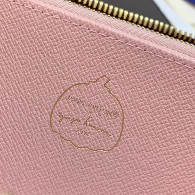 Cuir unisexe de la toile BT Sarah Monogram Wallet Damier Collaboration
