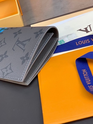 Copie de potiron de noir de Louis Vuitton BT X YK Mini Designer Purses Pocket Organizer