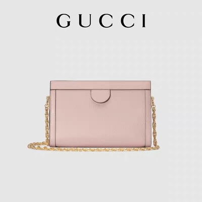 Le petit sac d'épaule de sac fait sur commande du double G Gucci Ophidia a brodé