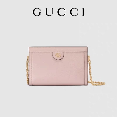 Le petit sac d'épaule de sac fait sur commande du double G Gucci Ophidia a brodé