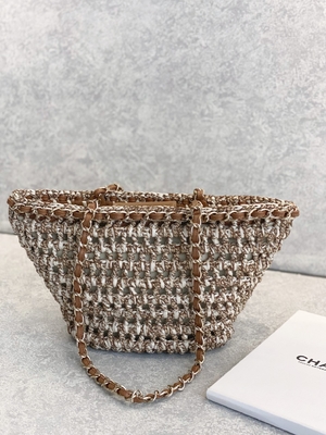 Cusomised a stigmatisé l'unité centrale de Bag 22P Chanel Straw Raffia Bag de messager