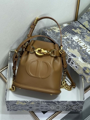 CD de relief Christian Dior Sport Bag Calfskin de C'est Dior Bag Gold Saddle