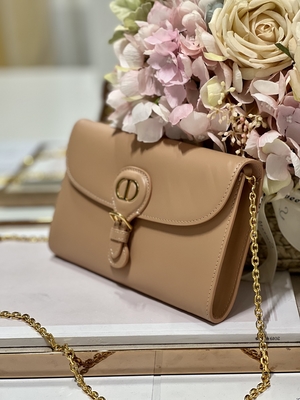 Le thé de lait colorent le sac d'épaule à chaînes de Mini Sling Bag Branded Gucci Soho