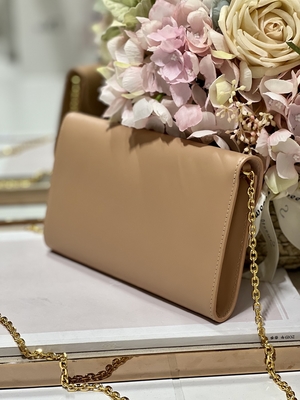 Le thé de lait colorent le sac d'épaule à chaînes de Mini Sling Bag Branded Gucci Soho